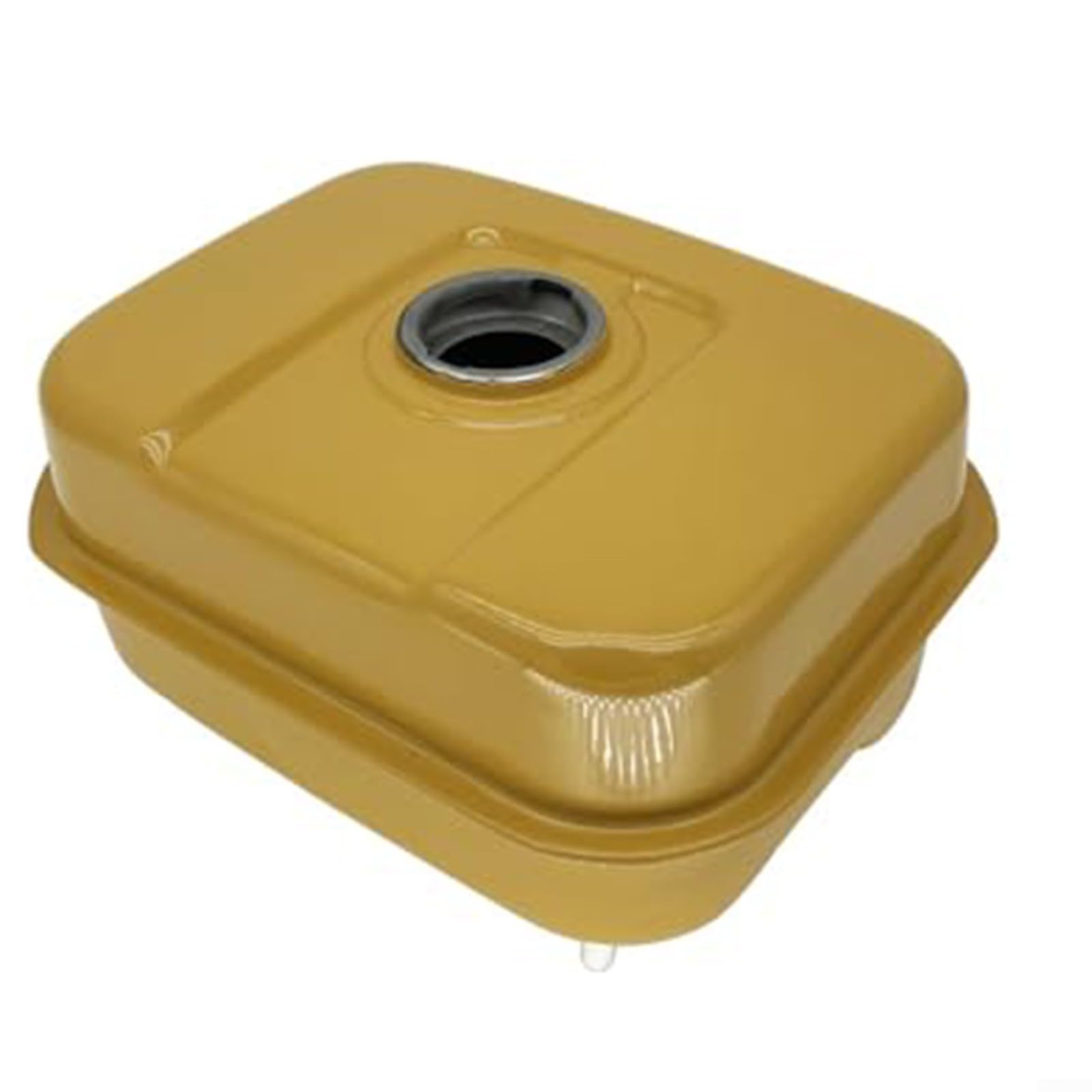 Depósito de combustible de metal con tapa de repuesto para modelos de motor EX17 y EX21, pieza de repuesto para cortacésped con fácil instalación para un mantenimiento fiable de equipos de jardín al