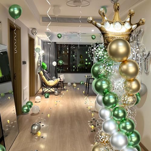 Image of Balloon Arch Kit Balloon stand - Set of 6 Adjustable 7 Feet Balloon Arch Stands with Bases for Floor, Tall Balloon Tower Pillar Assembly Kit for Birthday, Party Decorations
