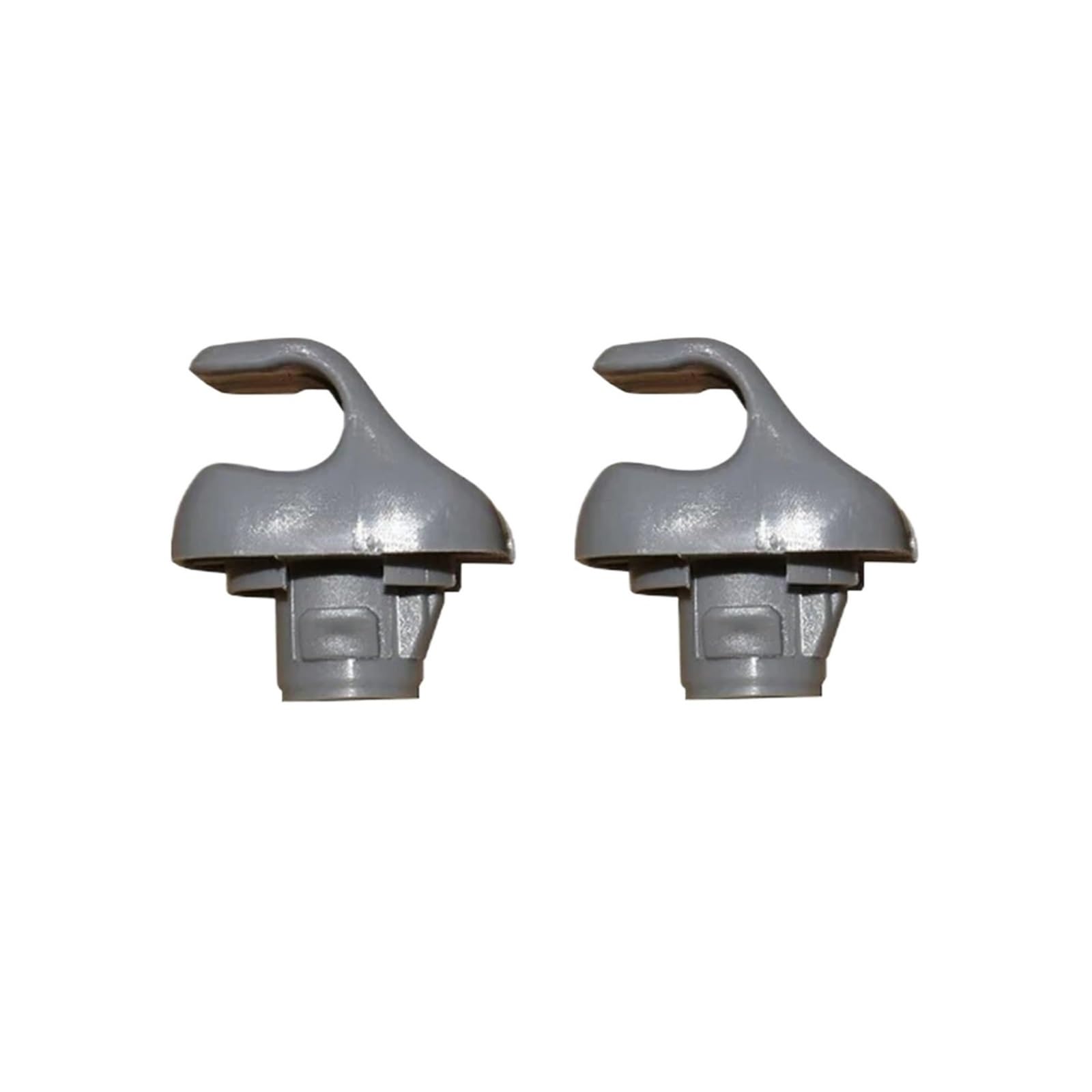 Fdcskinx 2Pcs Gray Aftermarket Car Sunvisor Holder Clips Sun Visor Fastener Compatible Civic Fa1 Fd1 Fd2 2006-2011 Beige Gray Color(2Pcs Gray)
