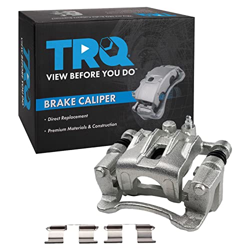 Image of TRQ Rear Right Brake Caliper w /Bracket Passenger Side | For 2010-2015 Hyundai Tucson 2011-2016 Kia Sportage