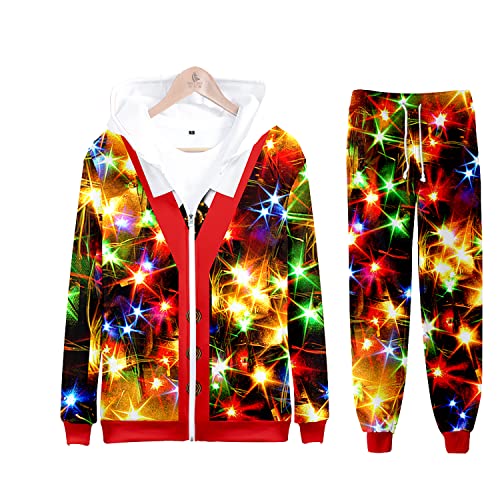 Survêtement femme sweat à capuche imprimé Noël le cadeau idéal pour les fêtes
