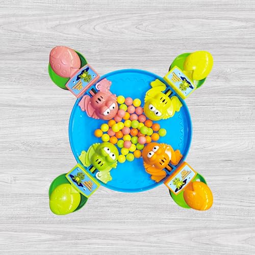 Estilo 32 Beans Hungry Feed Me Frog Game |Eat The Beans|Hungry Frog Game for Kids|4 Player Family Party Board Game|Press The Frog|Collect More Beans|Best Birthday Gift for Kids 4+|-Multicolor (B0DCW6WTTD) Amazon Price History, Amazon Price Tracker