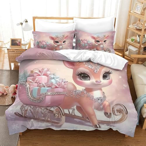 Parure de lit icônes de caca mignon 260x220 cm housse de couette microfibre 3D