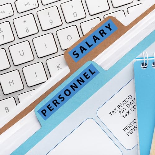 Image of Label KINGDOM 24mm Blue Label Tape Replacement for Brother TZe-551 TZe551 1 Inch Black on Blue TZe Tape 24mm 0.94 Laminated Compatible with Brother P Touch PTD600 PTD610AD PTP700 PT2730, 3-Pack