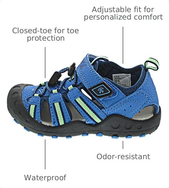 Image of Kamik unisex-child CrabSport Sandal