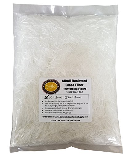 Fishstone, 1.5lb AR Glass Fiber for GFRC Concrete