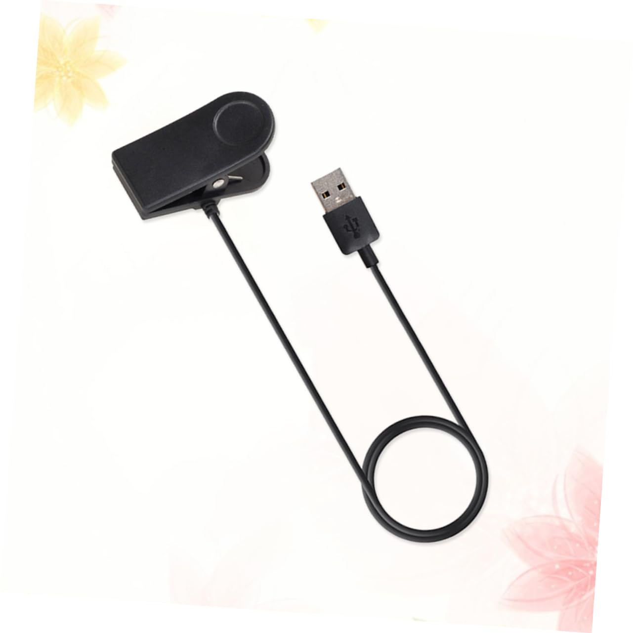 HEMOTON 3pezzi Caricatore Multi-funzione Per Smartwatch Clip Di Ricarica Compatibile Con Vivoactive Hr Cavo Usb Per Ufficio e Viaggi Design Compatto e Resistente Ricarica Veloce e Stabile