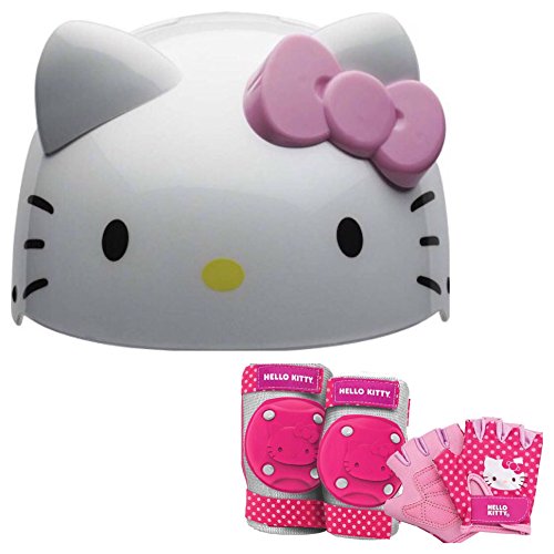 hello kitty bike helmet