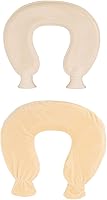 Vista 11 de ZJchao Bolsa de agua caliente, en forma de U, alivio del dolor de cuello y hombros, almohada de terapia de calor con funda de vellón, compresa fría