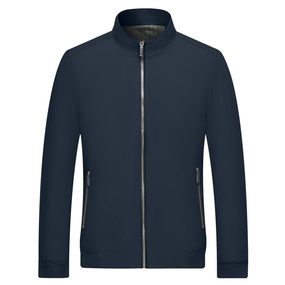 Giacca da uomo primavera colletto alto versatile casual business giacca