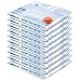 Vacuum Storage Bags , Small Space Saver Sealer Bags , Airtight Compression Bags for Clothes, Pillows, Comforters, Blankets, Beddings, Pack of 10