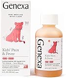 Genexa Kids' Acetaminophen Pain & Fever Oral Suspension Medicine - 4oz (3pk) - For Children 2 - 11...