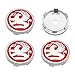 tieoqioan 56MM Tapas de Cubo de Centro de Rueda de Coche SSR Insignia Emblema Pegatina Calcomanías Cubierta para Opel Vauxhall Astra k Insignia Vectra Crossland Corsa b