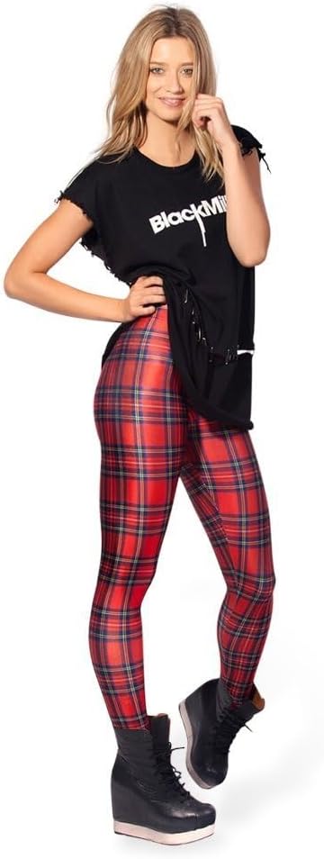 Sister Amy Girl 3D Printed Geometric Figures Ankle Elastic Tights Legging