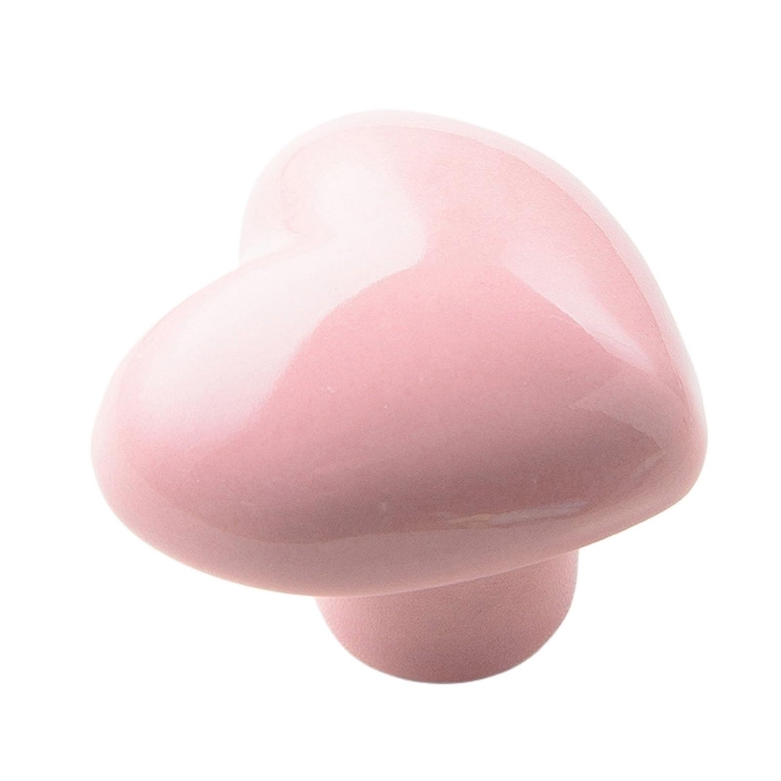 6PCS Ceramic Drawer Knobs Crystal Round Cabinet Handles for Wardrobe Door