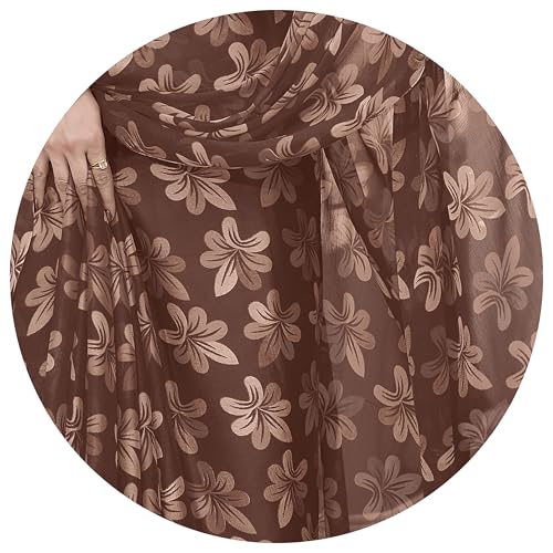 Image of MIRCHI FASHION Saree for Woman Chiffon Floral Printed | Lightweight Daily Wear Comfortable Women's Sari with Unstitched Blouse Piece (Available in 15 Designs)
