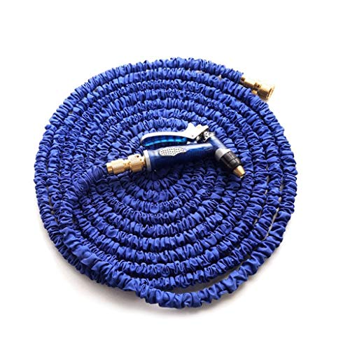 YCQCZW Home living room dining room crystal lamp Garden Hose, Expansion Hose, Aluminum Alloy Joint, for Car Garden Villa, Multi-function Hose Nozzle Study bedroom lamp (Size : 30m)