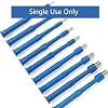 Disposable Biopsy Punch, Sterile Biopsy Dermal Punch for Piercing, Stainless Steel Skin Piercing Tool with Protective Handle (Box of 25)(1 MM)