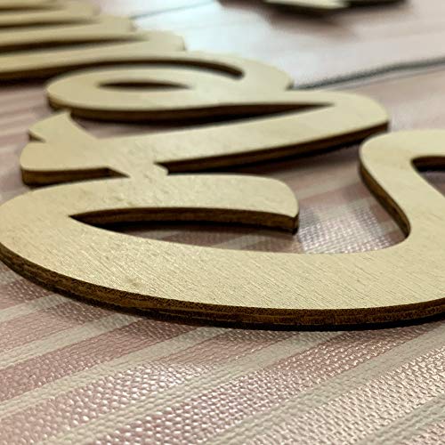 Cadeau baby geboorte doop wensnaam naam geboortedatum bord ca. 40 x 10 cm XXL - Image 6