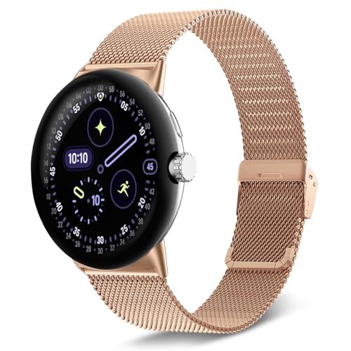 [KeeFos] �o���h Google Pixel Watch 4 41mm 2025/Google Pixel Watch 3 41mm/2/1 �Ή� �����o���h ���� �ւ��x���g �X�e�����X�� �X�g���b�v �j�����p �����x���g �O�[�O�� �s�N�Z���E�H�b