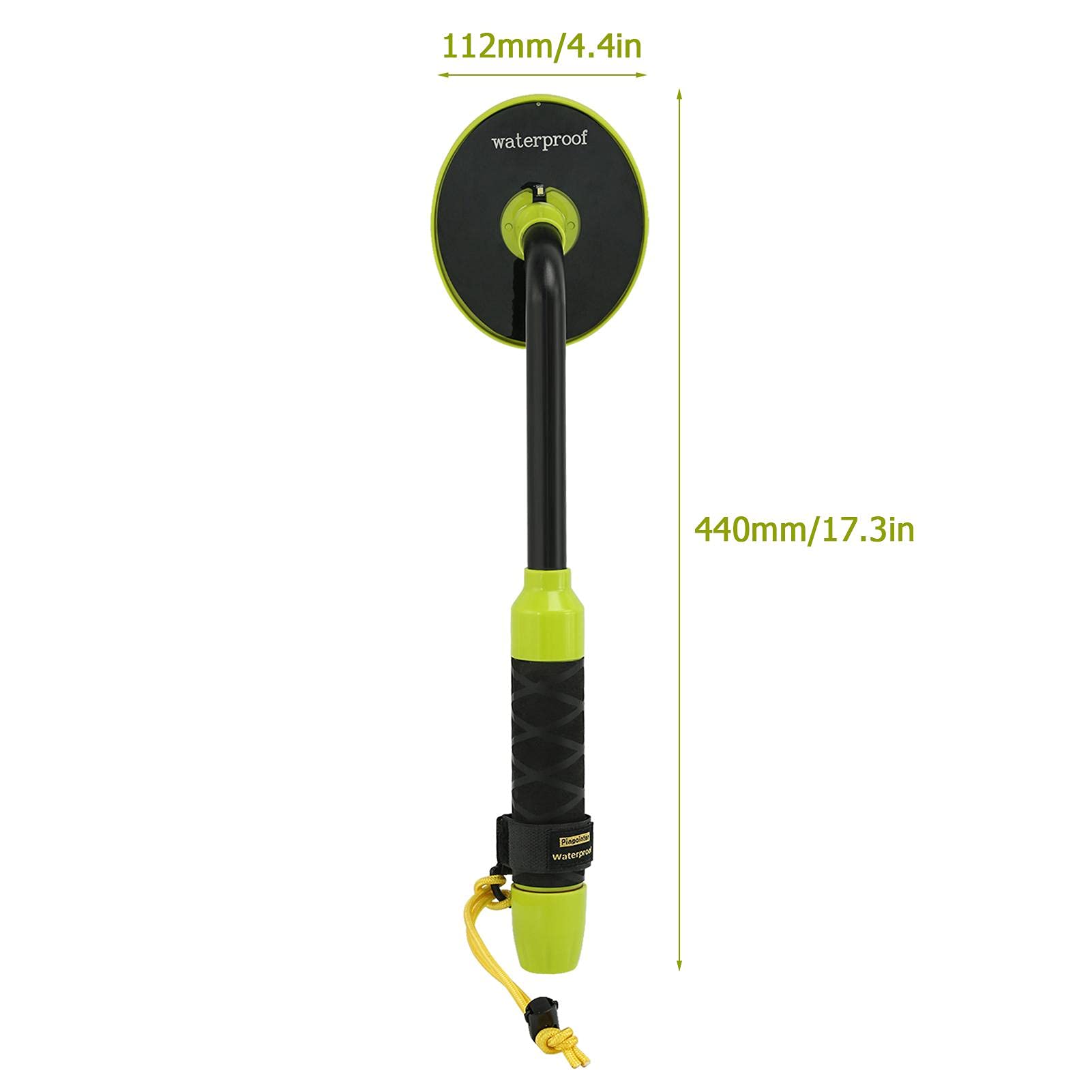 Détecteur de métaux sous-marin portable Induction Pinpointer étanche Recherche de trésor