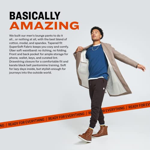 Pair of Thieves Men's Off Duty Tapered Super Soft Lounge Pants - Cotton Blend Joggers4