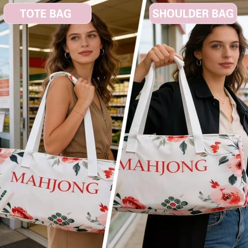 Mahjong Bag & Mahjong Tile Bag Set - Funda para accesorios miniatura 4