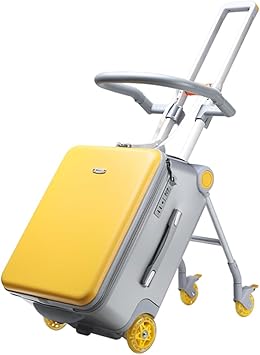 乗れる スーツ キャリーケース 子供 ダイヤルロック 機内 ダブルキャスター Amazon.co.jp: [Homraku] 子供用スーツケース乗れる キッズ