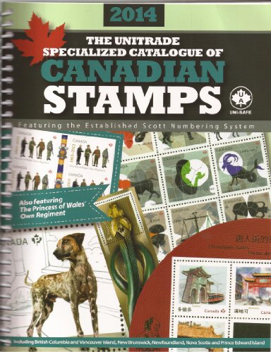 2014 Unitrade Specialized Catalogue of Canadian Stamps - Scott Numbering
