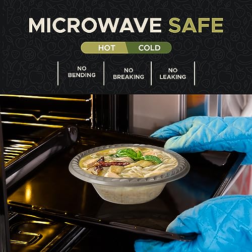 Supreme Select BE21013-3 Clear Disposable Plastic Bowls [Pack Of 120 thumb #1