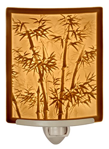 Bamboo Translucent Porcelain Lithophane Nightlight #TOP23