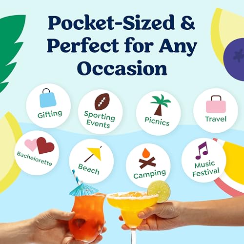 Image of Craftmix Variety Pack Cocktail & Mocktail Drink Mixer, Skinny Mixes - Water Flavoring Packets - Made With Real Fruit - Vegan Low-Carb, Low-Sugar, Non-GMO, Dairy Free, Gluten Free, 36 Pack