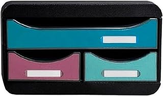 Exacompta - Art.-Nr. 311606D - 1 x Skandi-Schubladen-Modul Small Box, 3 Farben