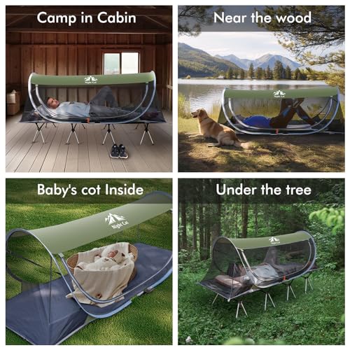 Carpa Pop-up para 1 Persona con Mosquitero miniatura 6