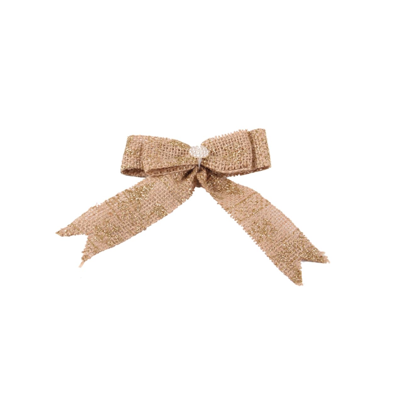 Gatuida Lot De 3 Nœuds Décoratifs en Toile De Jute pour Projets Paniers Décoration De Voiture De Mariage 12 Pièces X 3