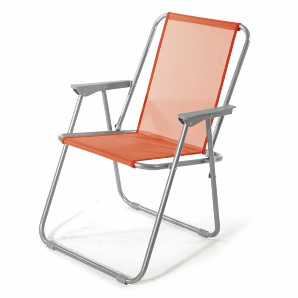 Chaise pliable en textilène Verdelook évitez la rouille et les sièges brûlants