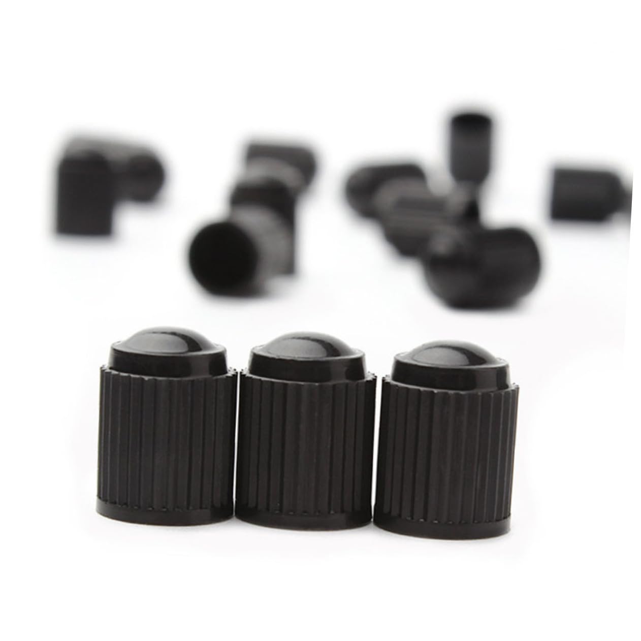 Happyyami 20pcs Set Universal Bike Tire Valve Cap Aluminum Bike Tire Caps Dust Protection Easy Install for Bicycle