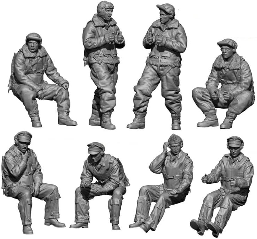 Amazon | レジェンド LF3225 1/32 B-17 クルーセット (フィギュア8体