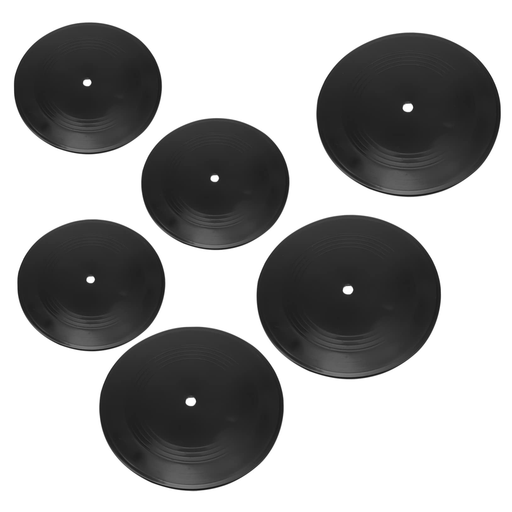 GRIRIW Discos de Vinilo Decorativos Retro, Pack de 12 Unidades