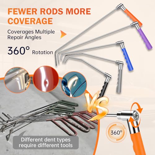 Super PDR 5PCS Rotating Rod Set