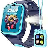 Blackview Reloj Inteligente Niño con Modo Deportivo, Azul