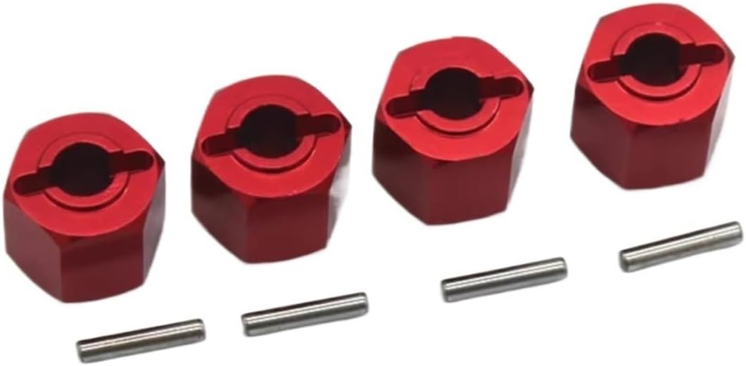 RCアクセサリー For ZD For Racing DBX-10 DBX10 1/10 メタル 12mm ホイール 六角ハブ アダ