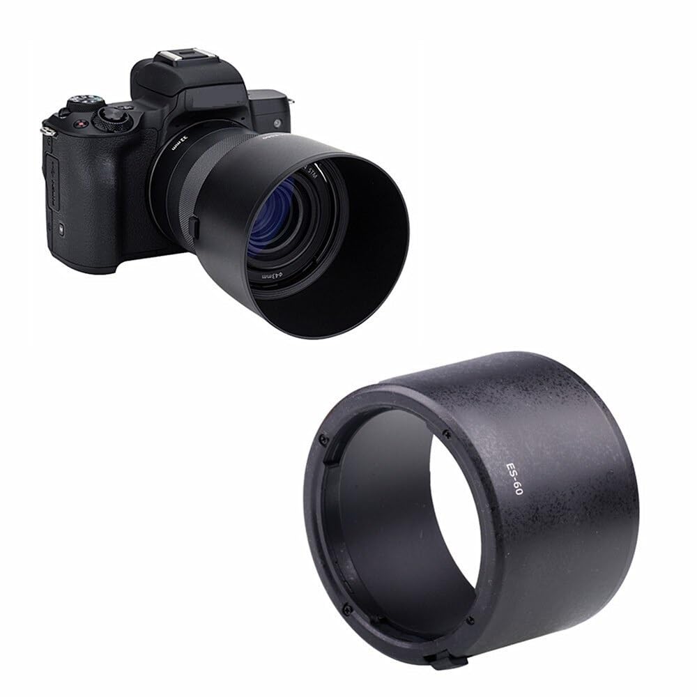 For Canon ES-60 フード マイクロシングルカメラ EF-M 32 MM F