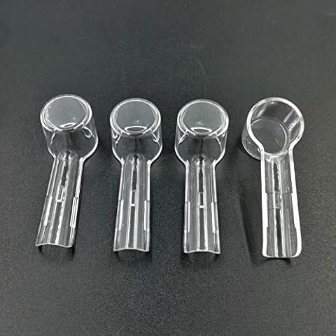 LEZHISNUG 4pcs For Oral B Electric Toothbrush Heads Protective Cover For Braun Tooth Brush Heads lids stand Holder Travel Case Keep Clean Cover