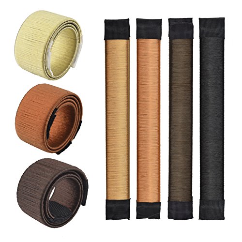 Utensilio para realizar moños al estilo francés de Aboat, para mujeres, conjunto...