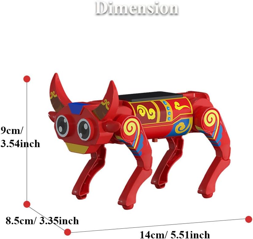 Buy NEXTAKE Mechanical Bull, Solar Electric Mechanical Toy Bull 2