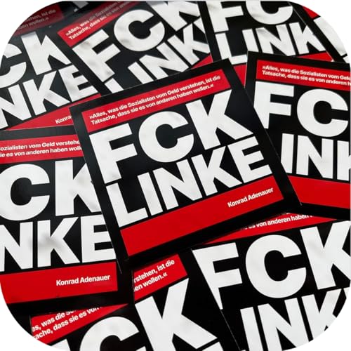 200 pegatinas FCK LINKE– Político