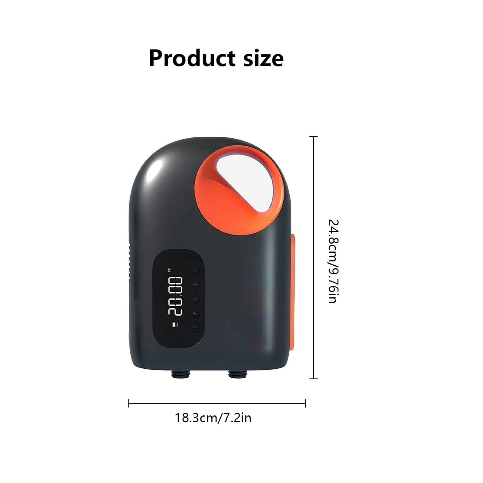 Pompa Ad Aria Elettrica Cablata Gonfiabile A Corrente Continua, Compressore Alta Velocità For Tavola Da Surf, Kayak, Materassino Inflazione Rapida