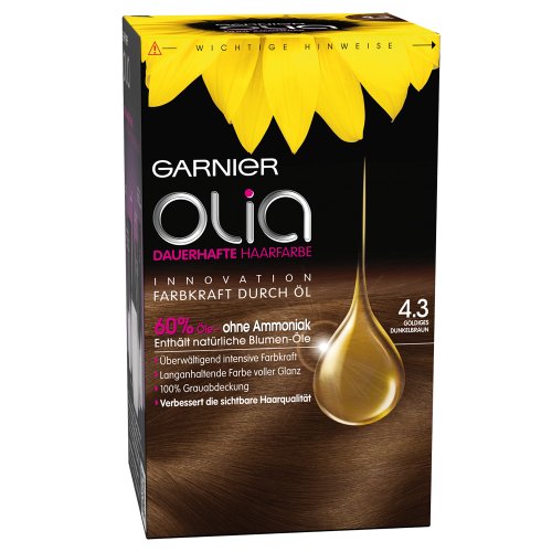 Garnier Olia 4.3 marrone scuro dorato, confezione