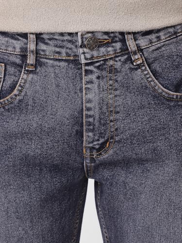 Image of Neostreak Men's Regular Fit Heavy Washed Jeans Stretchable
